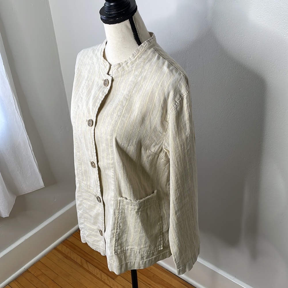 OSKA Linen button down jacket - Picture 3 of 10
